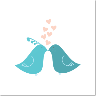 Love Birds Posters and Art